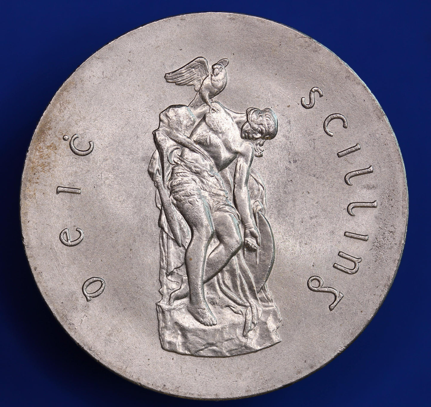 1966 Ireland Eire Irish Padraig Pearse Ten Shilling coin 83.3% silver [07/26 35476]