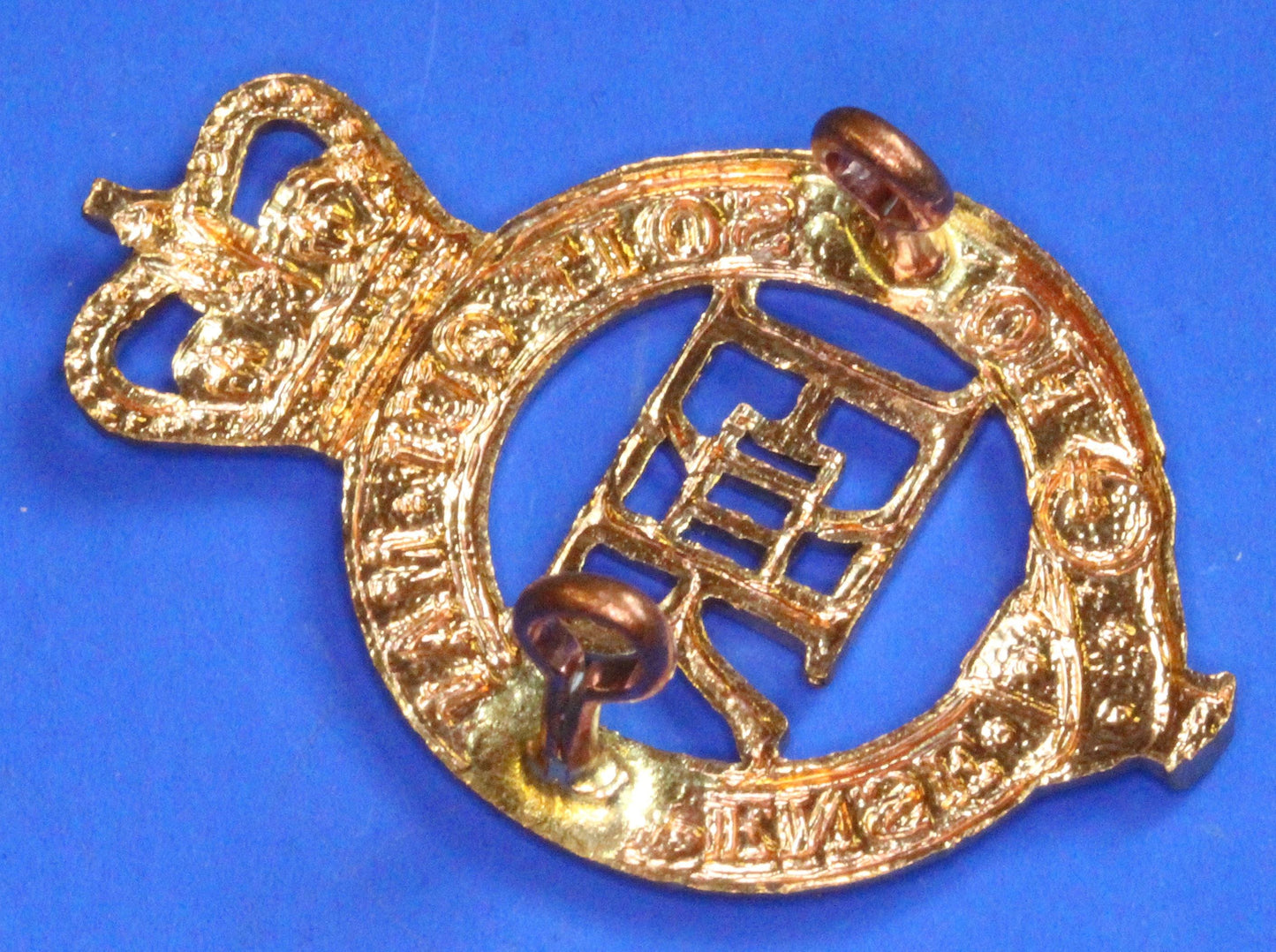 British Militaria - Staybrite Army Cap - Household Cavalry, Queens Crown      [08/26 35540]