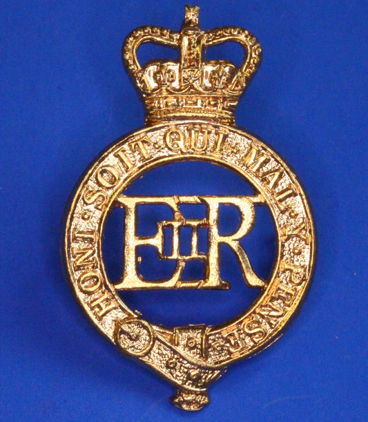 British Militaria - Staybrite Army Cap - Household Cavalry, Queens Crown      [08/26 35542]