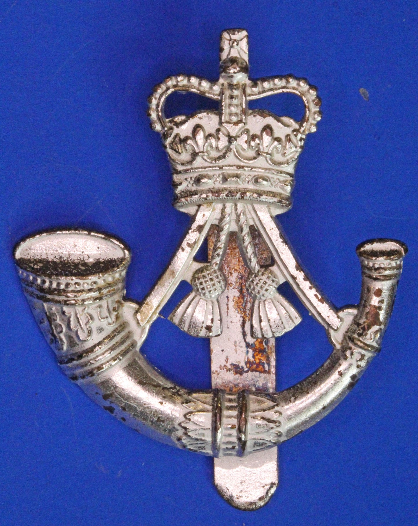 British Militaria - Staybrite Army Cap - British Army "The Rifles"     [08/26 35544]