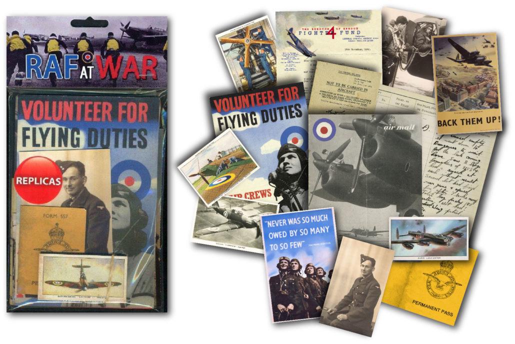 Reproduction: The RAF at War memorabilia pack (WW2) [RAFPK1]