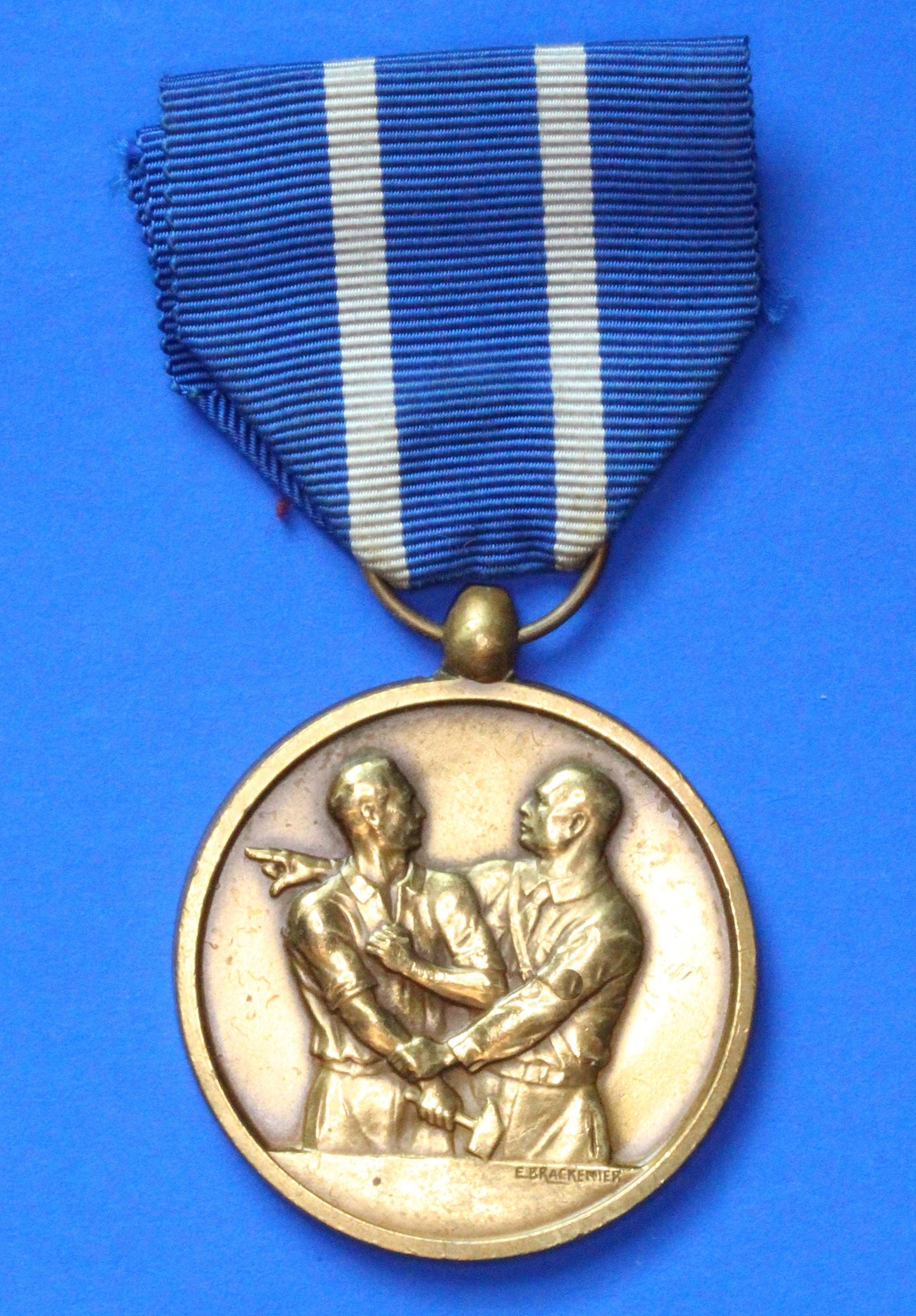 Belgian Medal of the Deported for Forced Labour WW2  [08/26 35669]