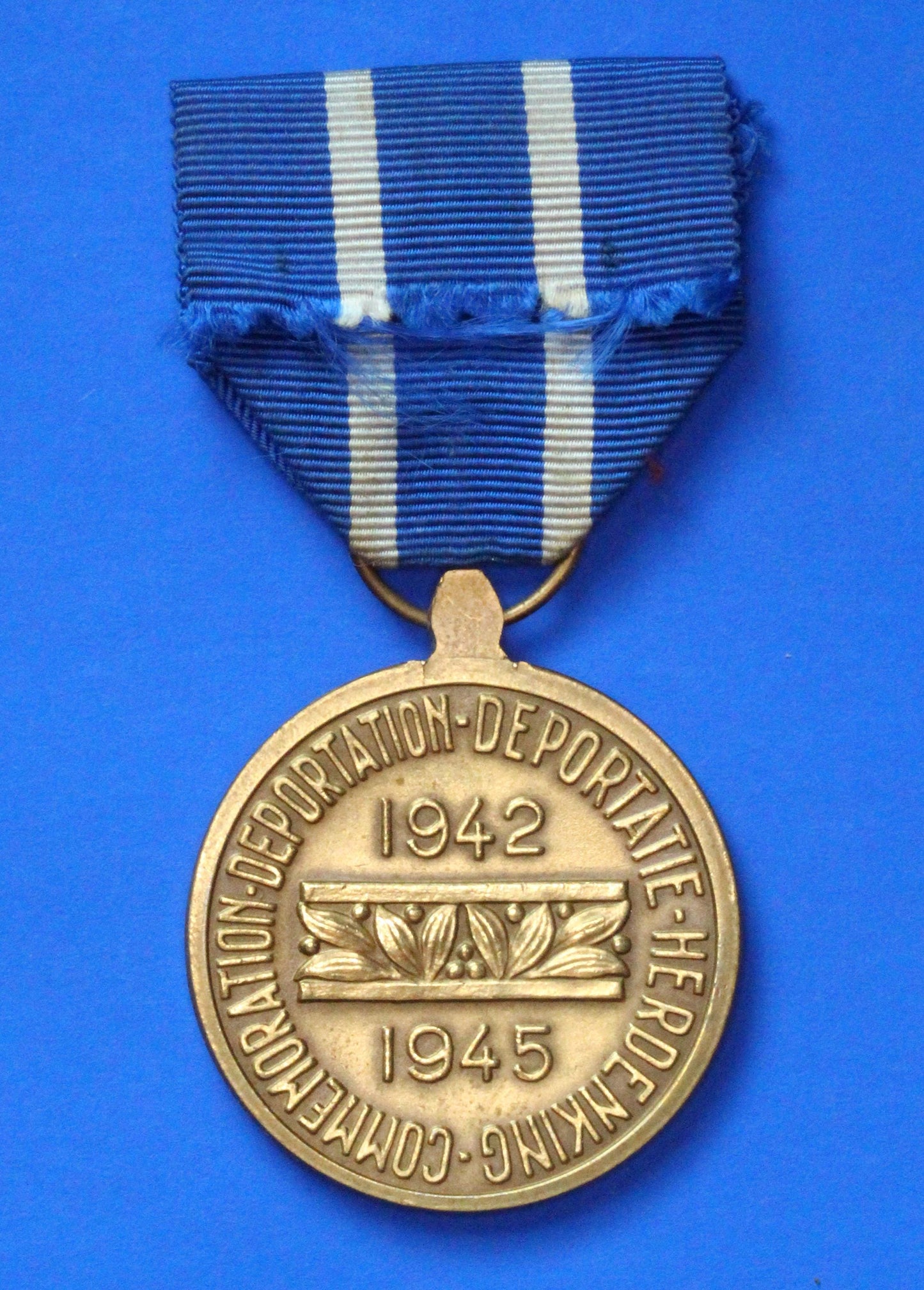 Belgian Medal of the Deported for Forced Labour WW2  [08/26 35669]