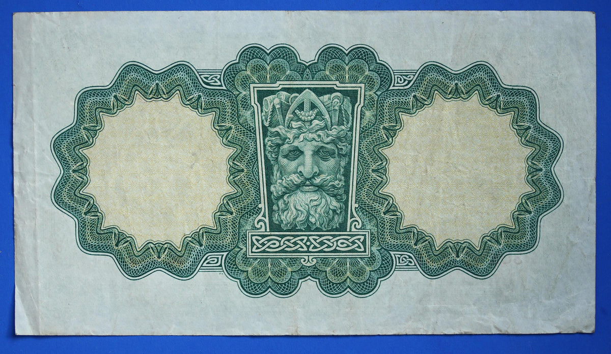 1952 Central Bank of Ireland, One Pound, One Punt Irish EIRE Lady Lavery banknote [09/26 35816]
