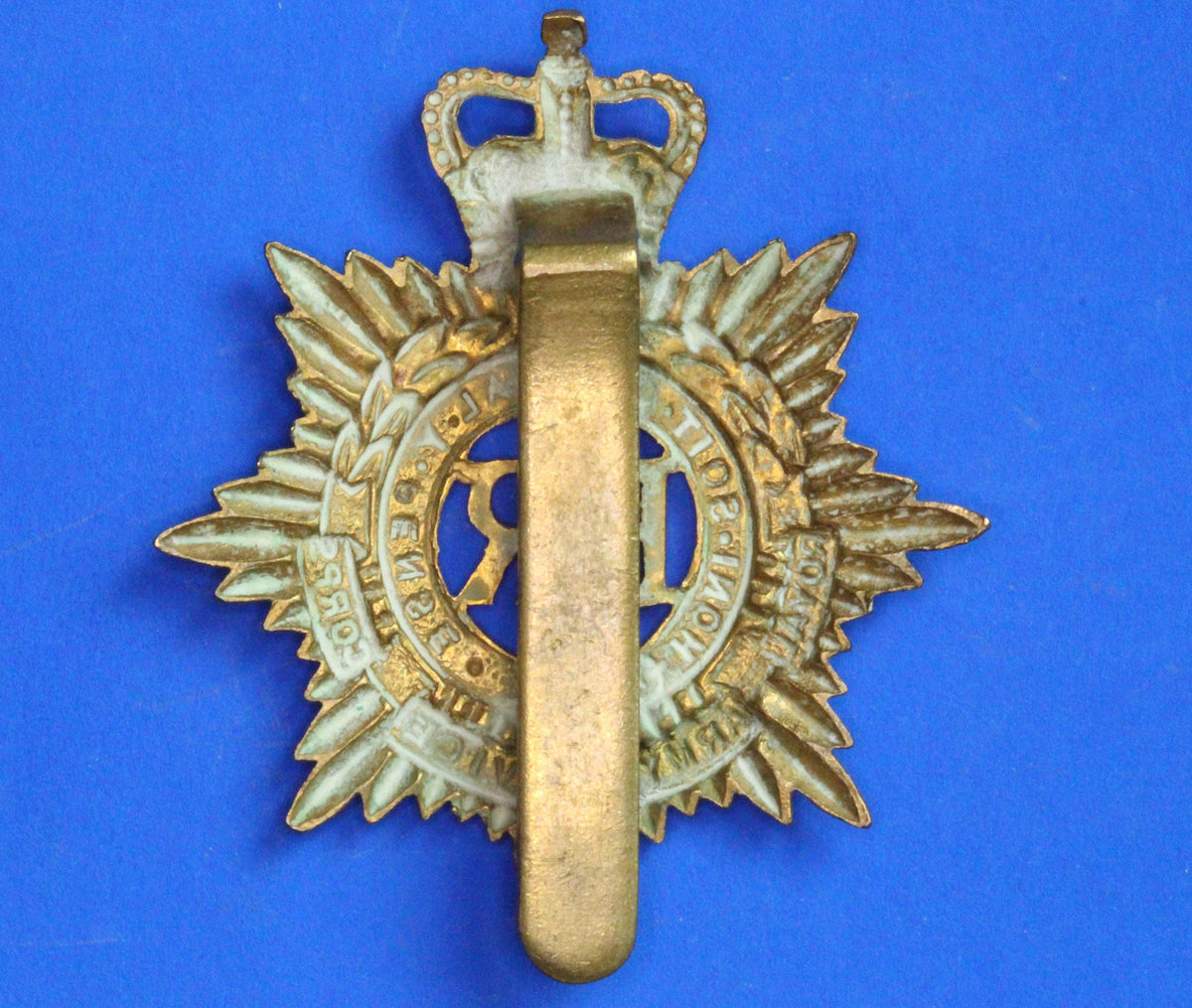 British Army Militaria - Royal Army Service Corps (RASC) Cap Badge   [10/26 35649]