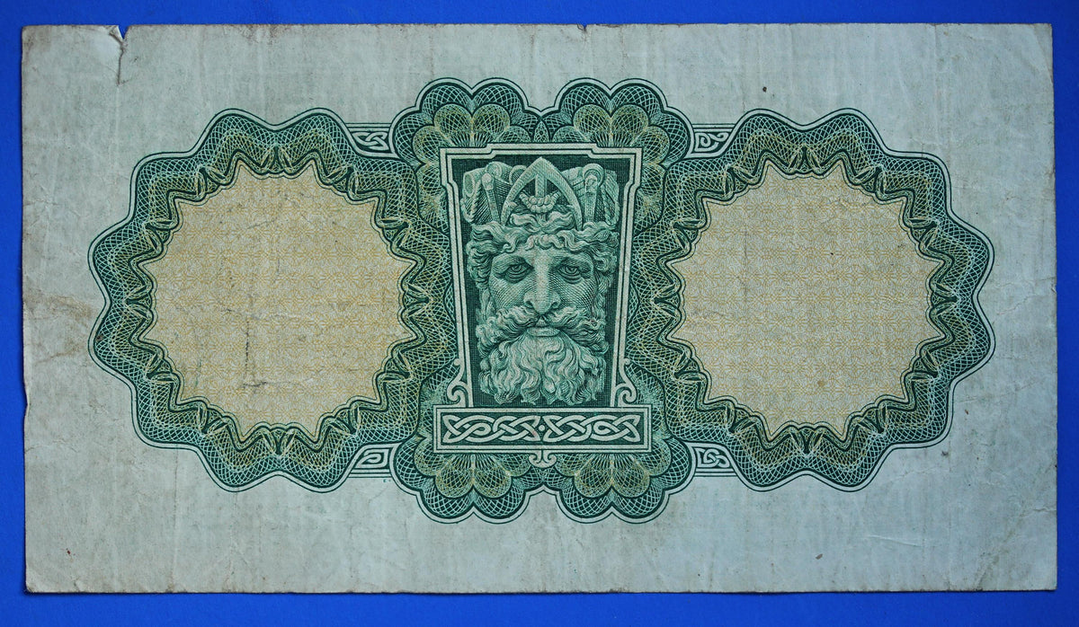1950 Central Bank of Ireland, One Pound, One Punt Irish EIRE Lady Lavery banknote [09/26 35812]