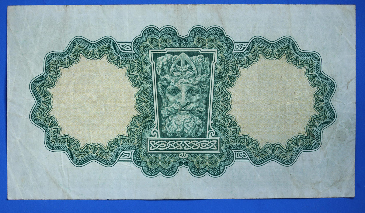 1952 Central Bank of Ireland, One Pound, One Punt Irish EIRE Lady Lavery banknote [09/26 35813]