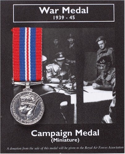 REPRODUCTION Campaign Medal 1939-45 Star Miniature British War Medal 18mm [CMWM]