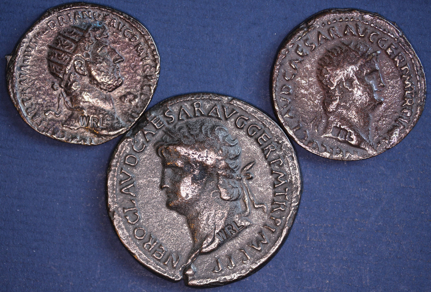 3 REPRODUCTION Roman coins, Sestertius, Dupondius, Nice group [3MRC]