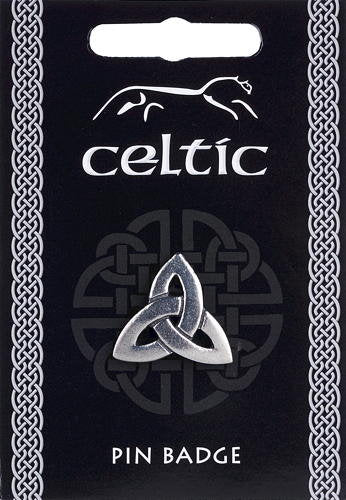 Pewter Celtic Triquetra knot supplied on a pin with clasp, 20mm [CTKPPIN]
